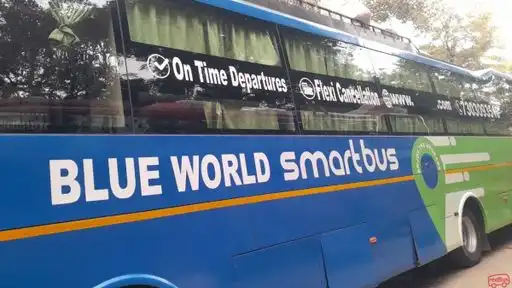 Blueworld tourist private limited Bus-Front Image