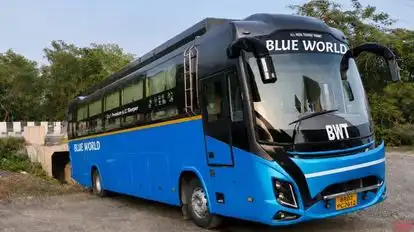Blueworld tourist private limited Bus-Seats layout Image
