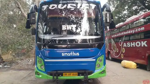 Blueworld tourist private limited Bus-Front Image
