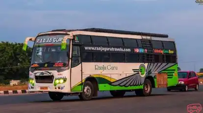 RajaGuru Travels Bus-Front Image