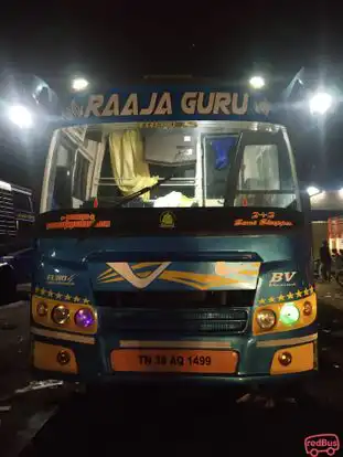 RajaGuru Travels Bus-Front Image