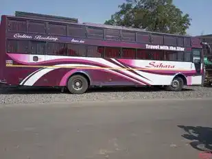 New Prathmesh Travels Bus-Side Image