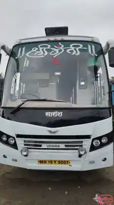 New Prathmesh Travels Bus-Front Image
