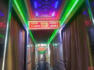 Ashok Travels Gwalior Bus-Seats layout Image