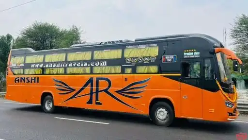 Anshi Raj Shree Travels Bus-Front Image