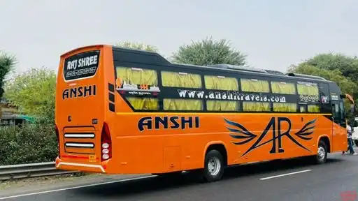 Anshi Raj Shree Travels Bus-Front Image