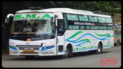 SMA Travels Bus-Front Image
