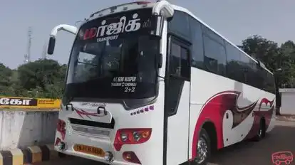 Margic Transports Bus-Front Image