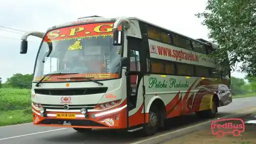 SPG Travels Bus-Front Image