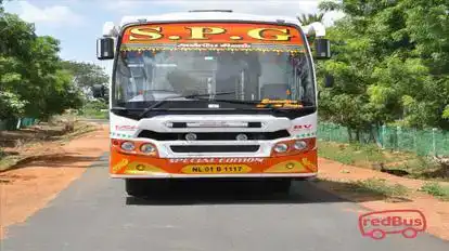 SPG Travels Bus-Front Image