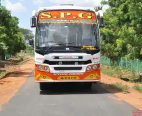 SPG Travels Bus-Front Image