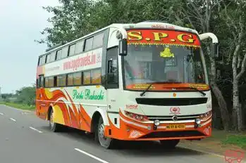 SPG Travels Bus-Front Image