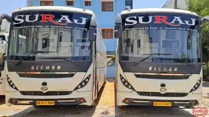 Suraj Holidays Bus-Front Image