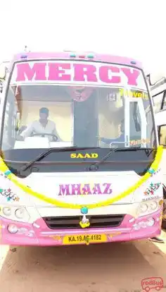 Mercy Travels Bus-Front Image