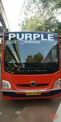Indian Travels Mumbai Bus-Front Image