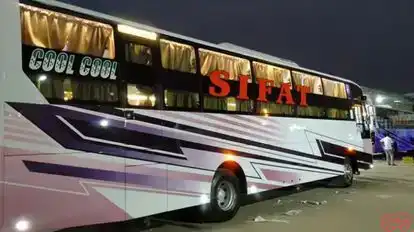 Sifat tours and travels Bus-Side Image