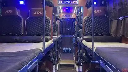ARL Travels Bus-Seats layout Image