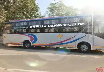 New Kalpana Travels Bus-Front Image