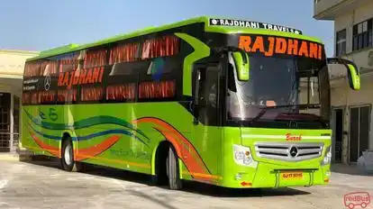 Rajdhani Travels Bus-Front Image