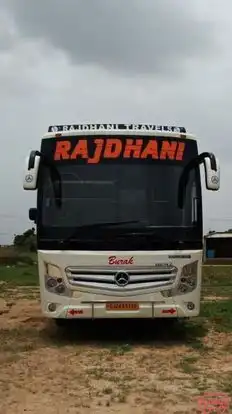 Rajdhani Travels Bus-Front Image