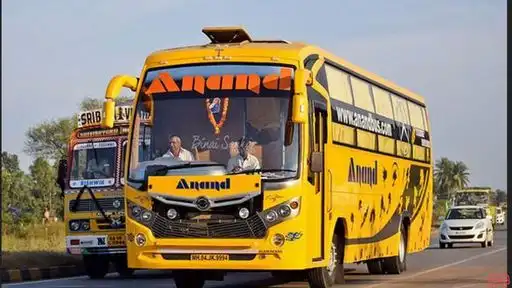 Anand Travels Bus-Front Image