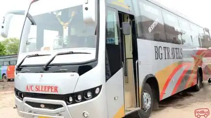 BG Travels Bus-Front Image