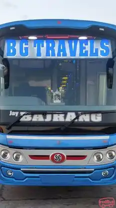 BG Travels Bus-Front Image