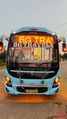 BG Travels Bus-Front Image