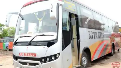 BG Travels Bus-Front Image