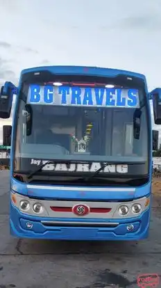 BG Travels Bus-Front Image