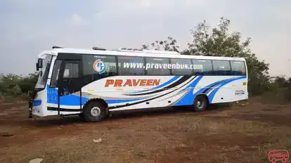 Praveen Travels Bus-Side Image