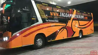 Jagdamba Tourism Bus-Side Image