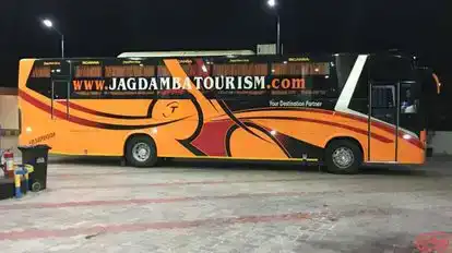 Jagdamba tourism Bus-Side Image