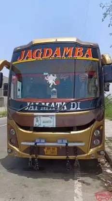 Jagdamba tourism Bus-Front Image