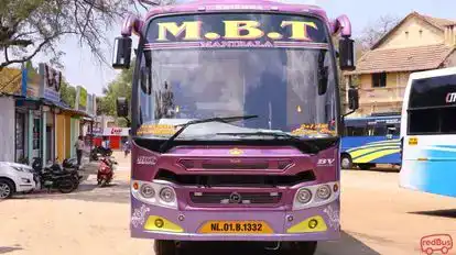 MBT TRAVELS Bus-Front Image