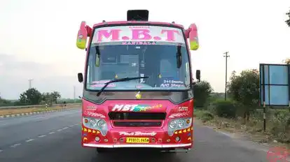 MBT TRAVELS Bus-Front Image