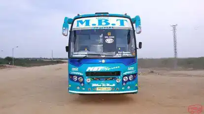 MBT TRAVELS Bus-Front Image