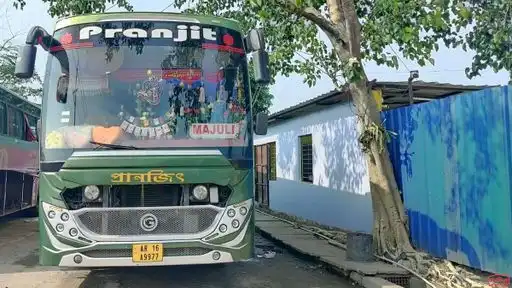 Pranjit Travels (Under ASTC) Bus-Front Image