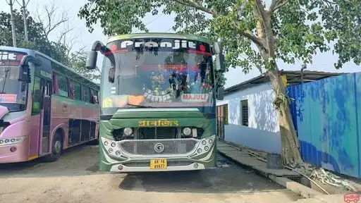 Pranjit Travels (Under ASTC) Bus-Front Image