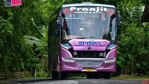 Pranjit Travels (Under ASTC) Bus-Front Image