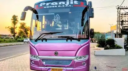 Pranjit Travels (Under ASTC) Bus-Front Image