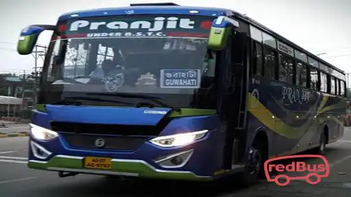 Pranjit Travels (Under ASTC) Bus-Front Image
