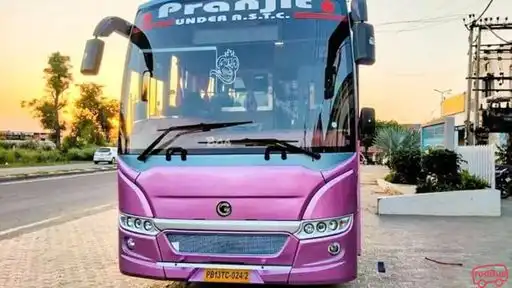 Pranjit Travels (Under ASTC) Bus-Front Image