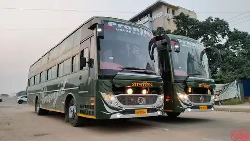 Pranjit Travels (Under ASTC) Bus-Front Image