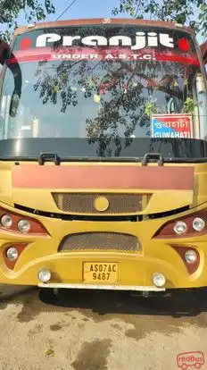 Pranjit Travels (Under ASTC) Bus-Front Image