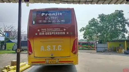 Pranjit Travels (Under ASTC) Bus-Seats layout Image