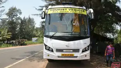 New National Travels Bus-Front Image