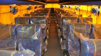 New National Travels Bus-Seats layout Image