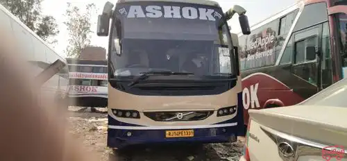 Ashok Travels Bus-Front Image