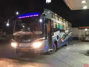 Ashok Travels Bus-Front Image